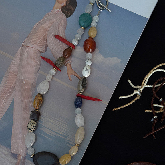 Nuova Collana da Donna Stile Retro Cinese