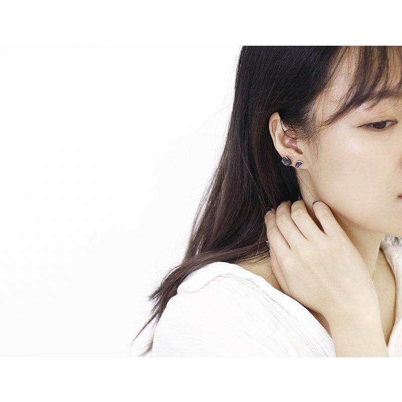 Orecchini Sole & Luna da donna, eleganti e discreti