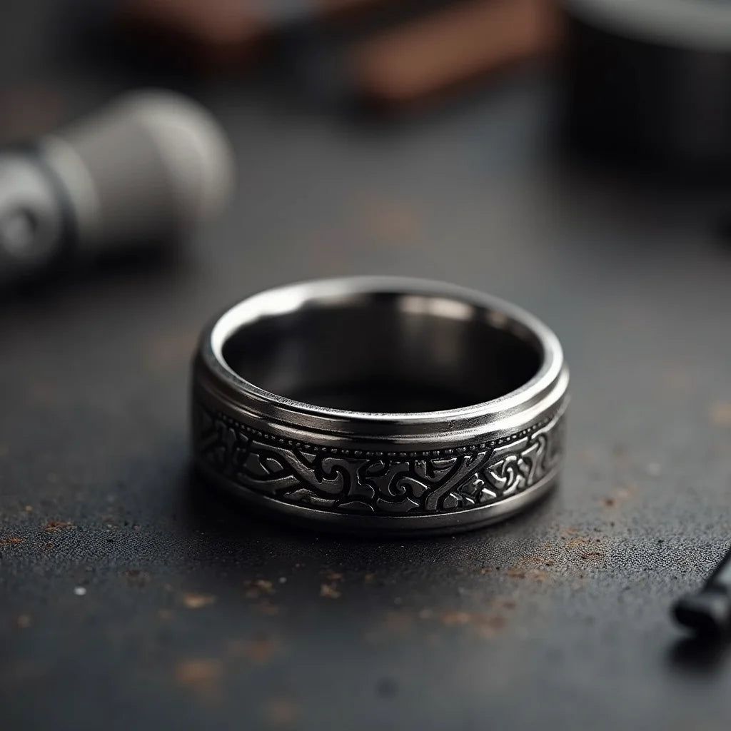 Anello MOIRA In Acciaio - Anello in acciaio guida all acquisto resistente e sicuro