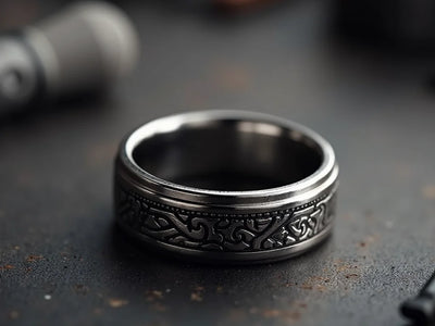 Anello MOIRA In Acciaio - Anello in acciaio guida all acquisto resistente e sicuro