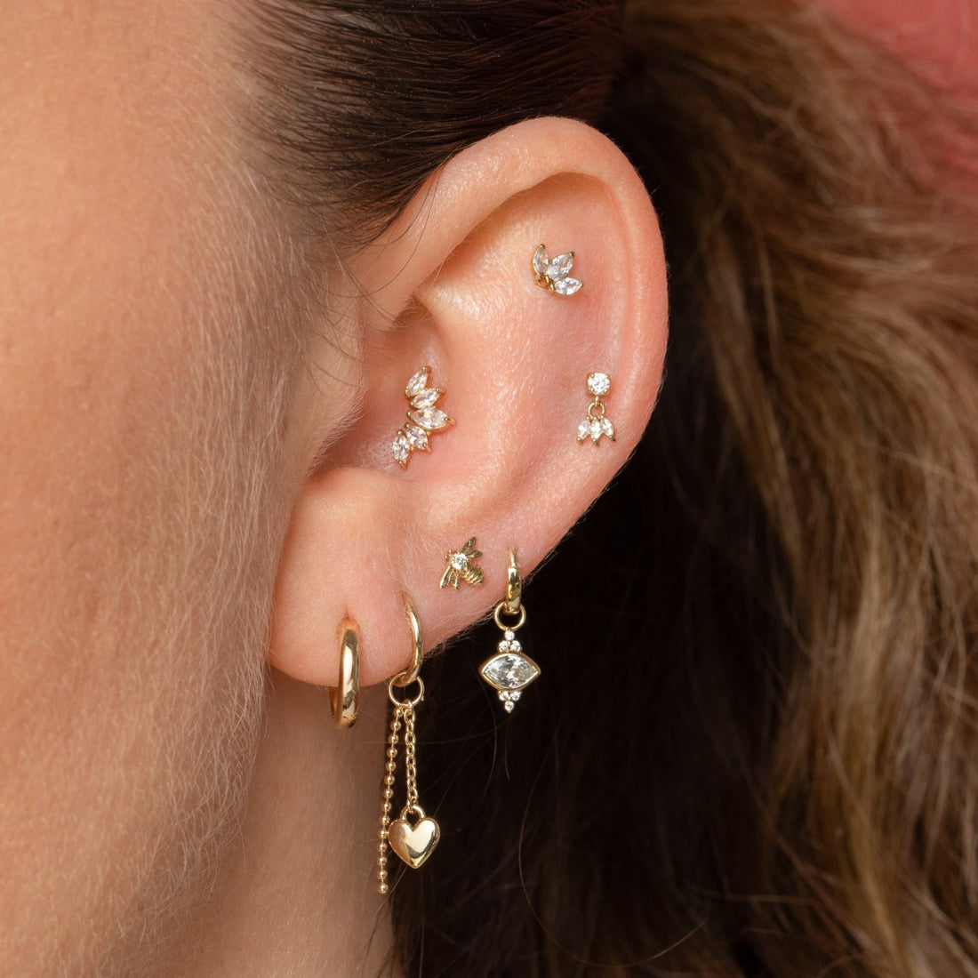 Ear-Stacking: La Guida Definitiva per comporre il tuo set di orecchini. - gioielliperfetti.it