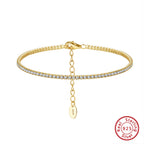 Bracciale Tennis da 15mm in Argento Sterling S925 con Zirconi Colorati