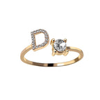 Anello Regolabile con 26 Lettere