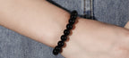 Bracciale in Agata Nero