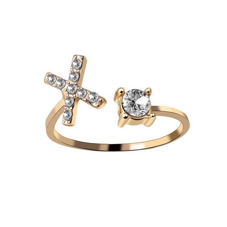 Anello Regolabile con 26 Lettere