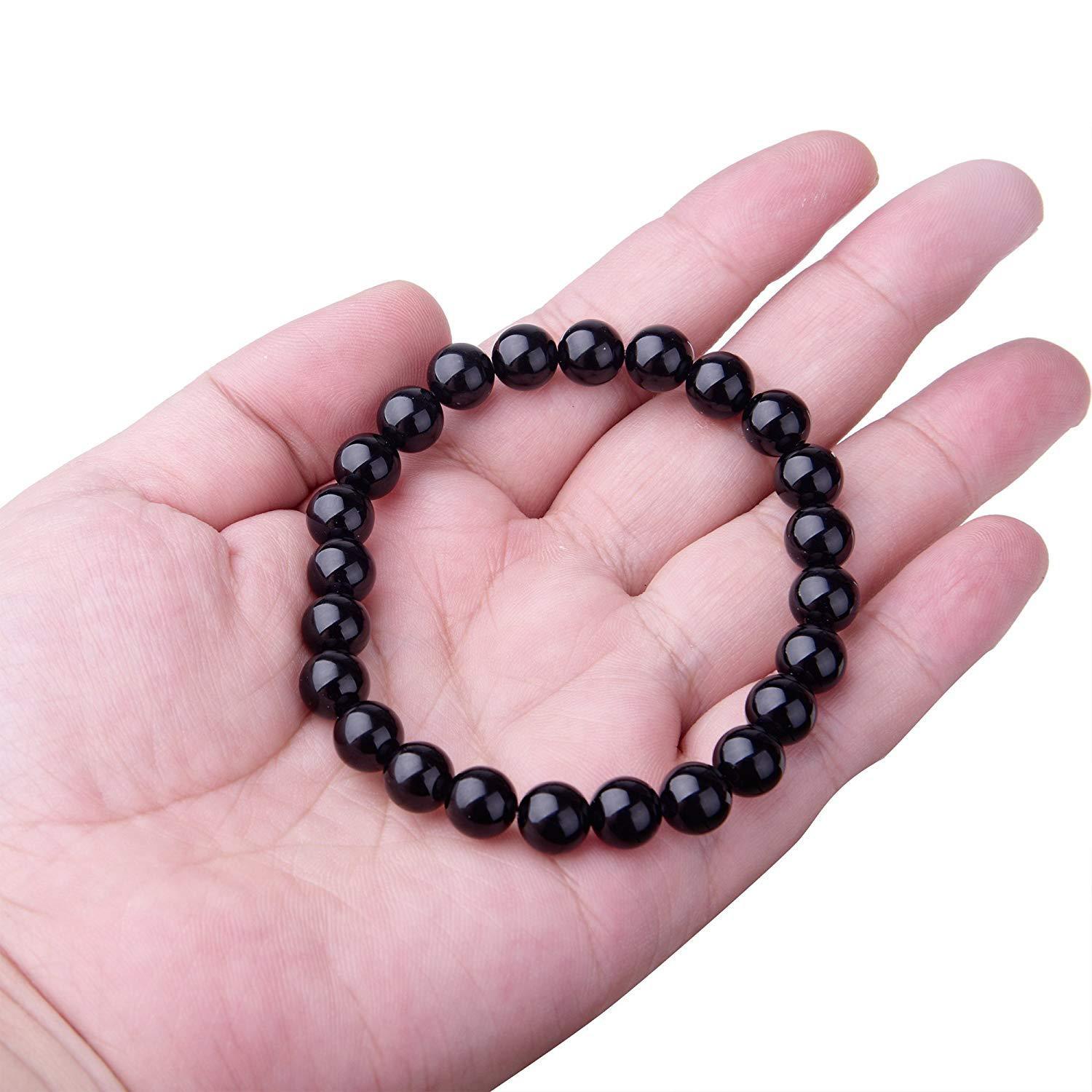 Bracciale in Agata Nero