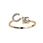 Anello Regolabile con 26 Lettere