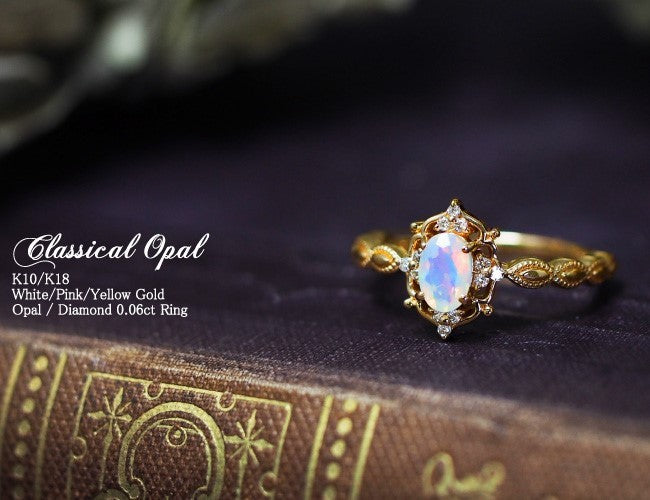 Anello in argento 925 da donna con gioielli placcati in oro 10K, gioielli vintage