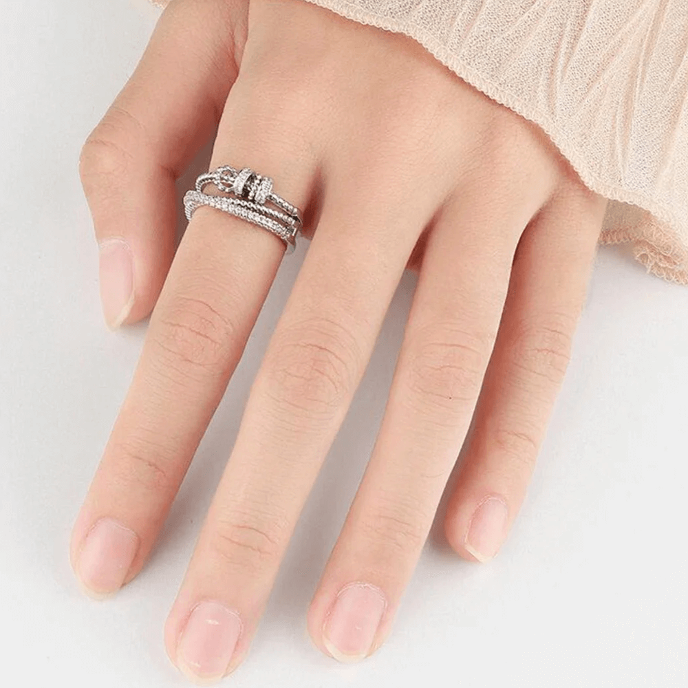 💝 Anello Argento 925 Per Mia Figlia ✨ Regalo Supporto Donna - gioielliperfetti.it