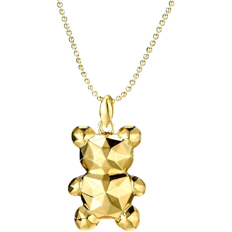Pendente Orso Dorato da Donna