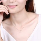Gioielli in Oro Rosa 14K – Nuova Collana Pendente con Perla in Stile Coreano