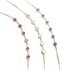 Bracciale Regolabile in Argento Sterling S925 con Opale Luminoso