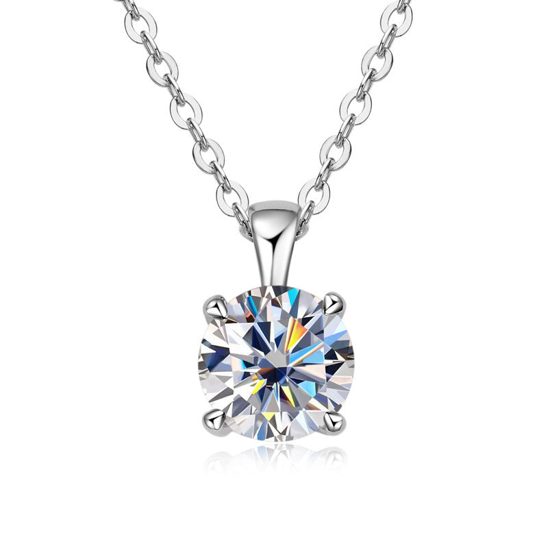Collana in argento 925 di alta qualità placcata in oro 18 carati