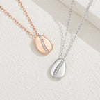 Collana con Chicco di Caffè in Argento Sterling