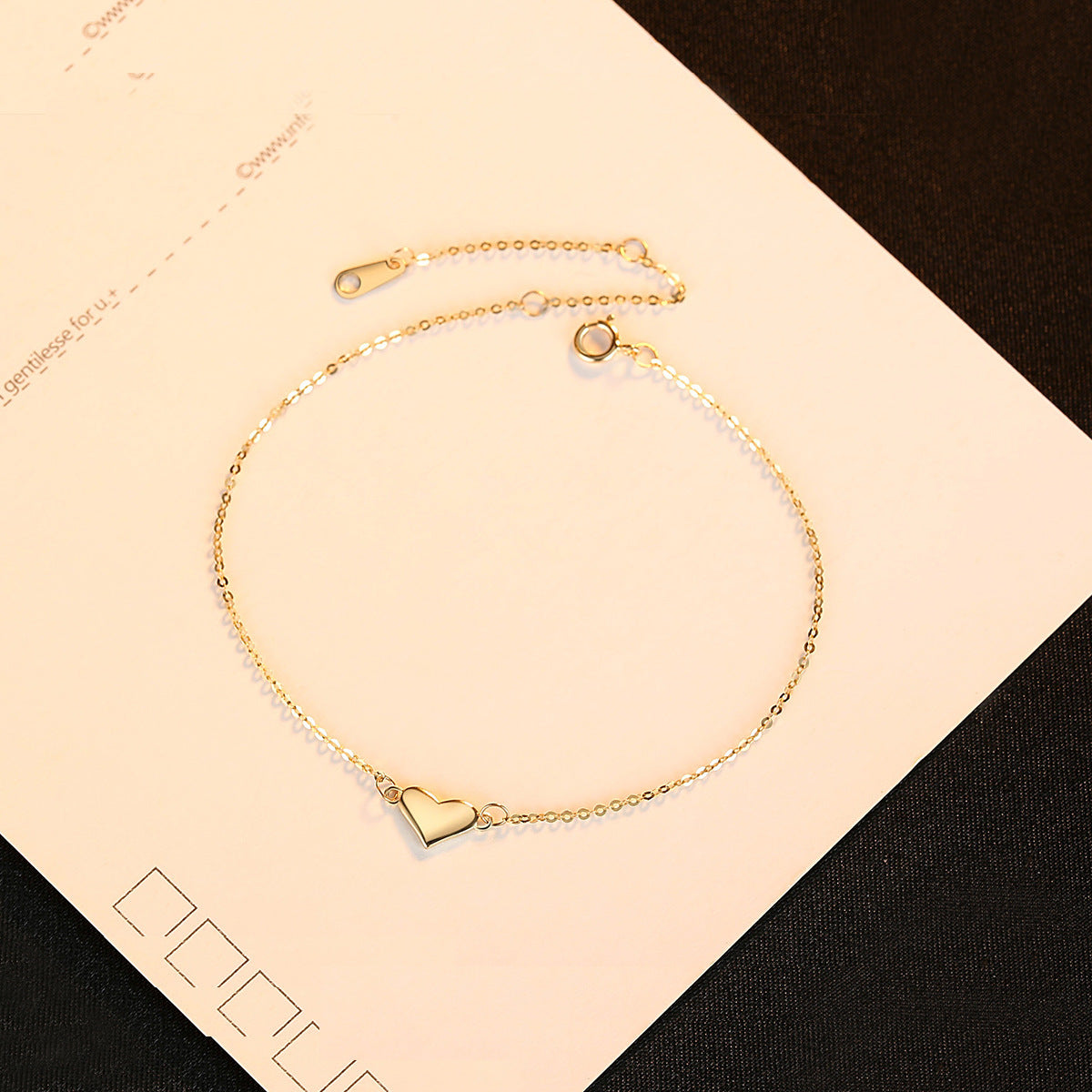Bracciale da donna in oro 14K, stile essenziale e raffinato
