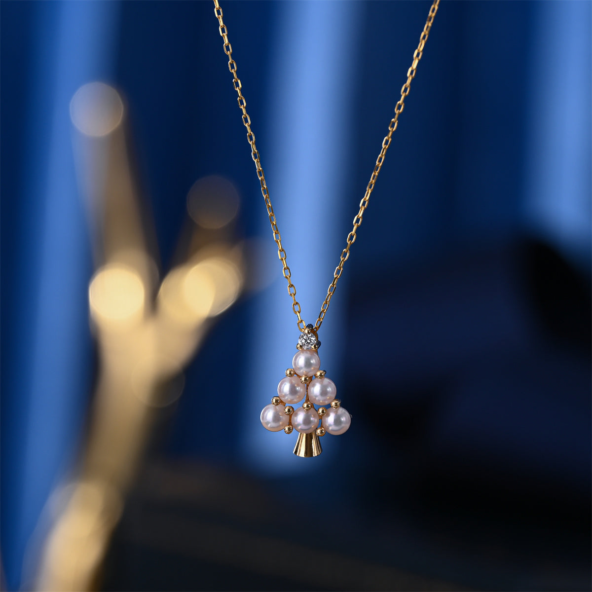 Collana con Perla di Mare Incastonata con Diamanti