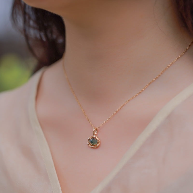 Collana Agete in Argento Sterling S925, stile Giapponese