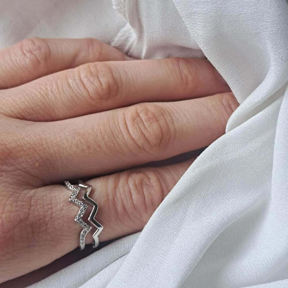 💝 Anello Argento 925 A Mia Cugina - Alti e Bassi ✨ Regalo Speciale - gioielliperfetti.it