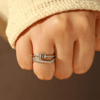 💝 anello regalo mamma in argento 925 ✨ Regalo Supporto Donna - gioielliperfetti.it