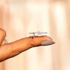 💝 Anello Donna Argento 925 Per Mia Sorella - Croce ✨ Regalo Speciale - gioielliperfetti.it