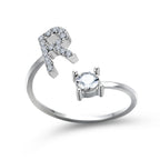Anello Regolabile con 26 Lettere