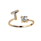Anello Regolabile con 26 Lettere