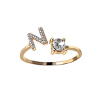 Anello Regolabile con 26 Lettere