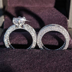 Anello in argento sterling per donna – Gioiello da matrimonio e fidanzamento