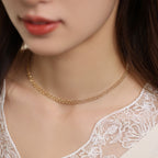 Catena Intrecciata in Pizzo Semplice da Donna