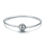 Bracciale elegante in argento sterling S925