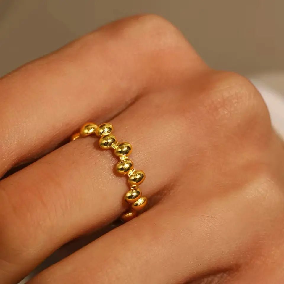 Anello Regolabile ANYA - Acciaio Inossidabile Placcato Oro 18k | gioielli perfetti Rings km5m85-r3.myshopify.com