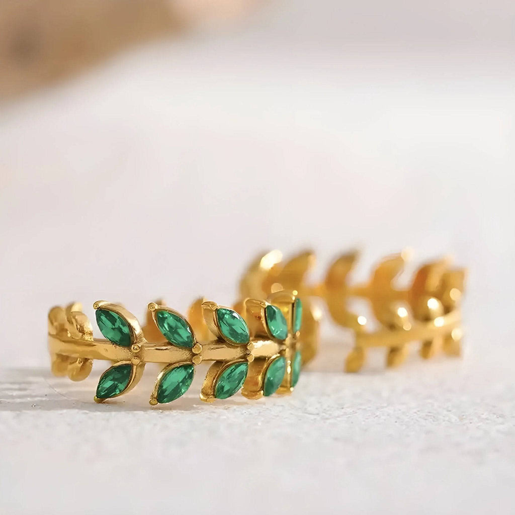 Anello acciaio placcato oro PVD 18k "LIVELY" Rings km5m85-r3.myshopify.com