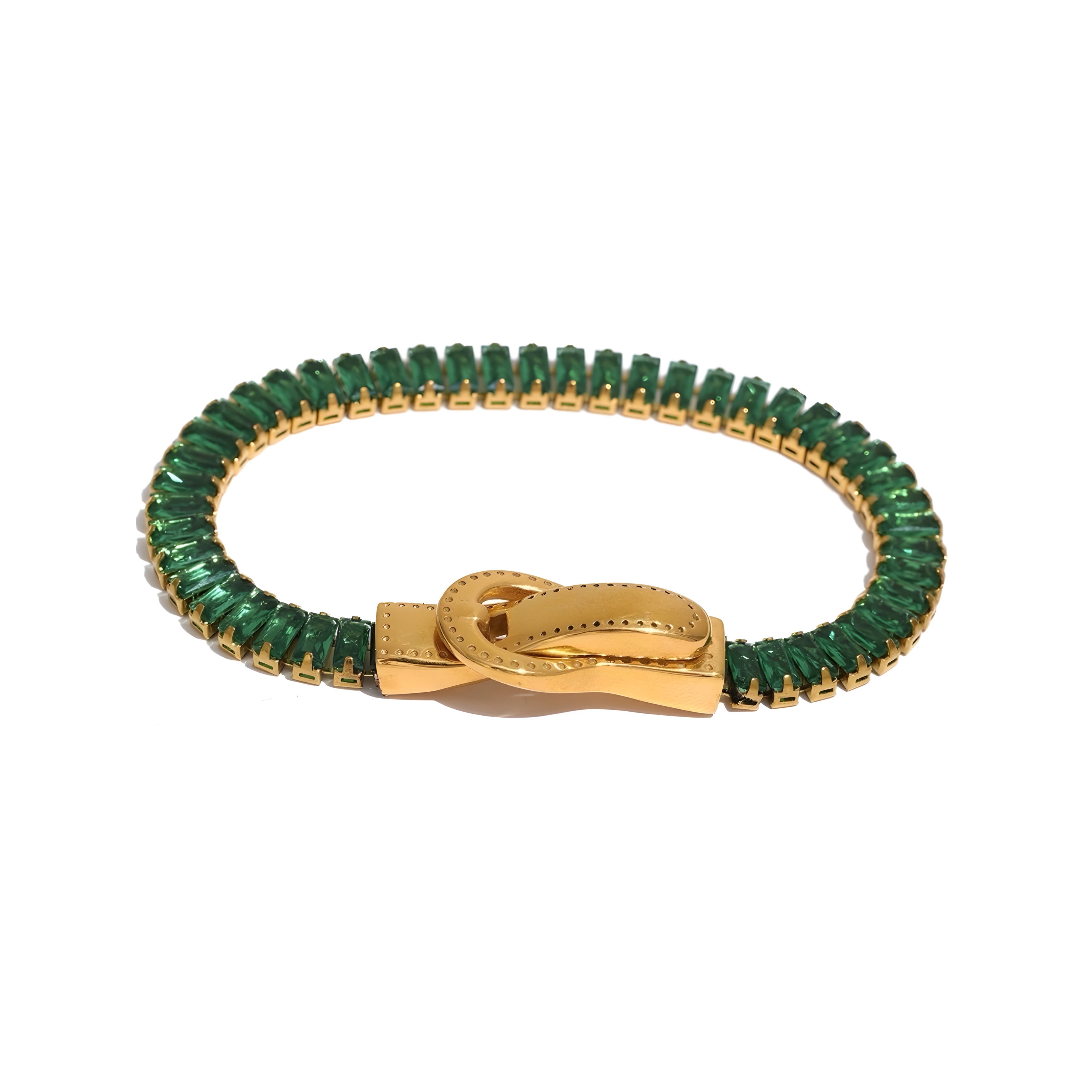 Bracciale Acciaio Placcato Oro PVD "BEATRICE" Bracelets km5m85-r3.myshopify.com