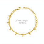 Bracciale Acciaio Placcato Oro PVD "JARRETT" Bracelets km5m85-r3.myshopify.com