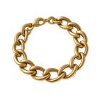 Bracciale Catena Bold Elegance Placcato Oro - Stile Statement PARNIN Bracciale km5m85-r3.myshopify.com