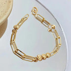 Bracciale Oro 18K Occhio di Gatto - Eleganza Luminosa | Gioielli Perfetti Bracciale km5m85-r3.myshopify.com
