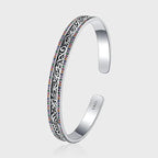 Bracciale Rétro Argento S925 Rattan Intagliato - Eleganza Distintiva | Gioielli Perfetti Bracciale km5m85-r3.myshopify.com