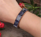 Bracciale Raffinato in Diaspro Marino Naturale - Stile Unico | Gioielli Perfetti Bracciale km5m85-r3.myshopify.com