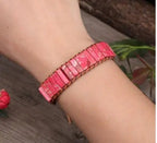 Bracciale Raffinato in Diaspro Marino Naturale - Stile Unico | Gioielli Perfetti Bracciale km5m85-r3.myshopify.com