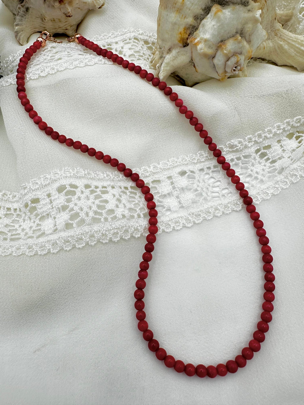 COLLANA CHOKER CORALLO BAMBÙ ROSSO | Gioielli Perfetti product_type km5m85-r3.myshopify.com