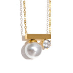 Collana Acciaio Placcato Oro PVD "MARILENA" Necklaces km5m85-r3.myshopify.com