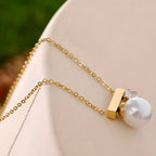 Collana Acciaio Placcato Oro PVD "MARILENA" Necklaces km5m85-r3.myshopify.com