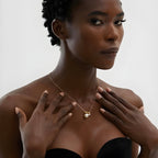 Collana Acciaio Placcato Oro PVD "MARILENA" Necklaces km5m85-r3.myshopify.com