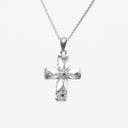 Collana Croce Argento 925 Dorato Smalto Artigianale - Eleganza Italiana gioielli perfetti Collana km5m85-r3.myshopify.com