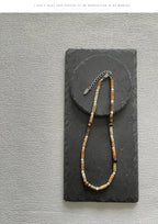 Collana Raffinata con Perle d'Acqua Dolce e Occhio di Tigre | Gioielli Perfetti Collana km5m85-r3.myshopify.com