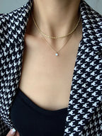 Collana Serpente Acciaio Titanio Oro - Design Moderno & Ipoallergenico | Gioielli Perfetti Collana km5m85-r3.myshopify.com