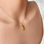 Collana acciaio placcato oro PVD "MANNEQUIN" Necklaces km5m85-r3.myshopify.com