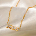 Collana acciaio placcato oro PVD "MOM" Necklaces km5m85-r3.myshopify.com