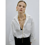 Collana acciaio placcato oro PVD "SHARON", Collana Lunga Necklaces km5m85-r3.myshopify.com