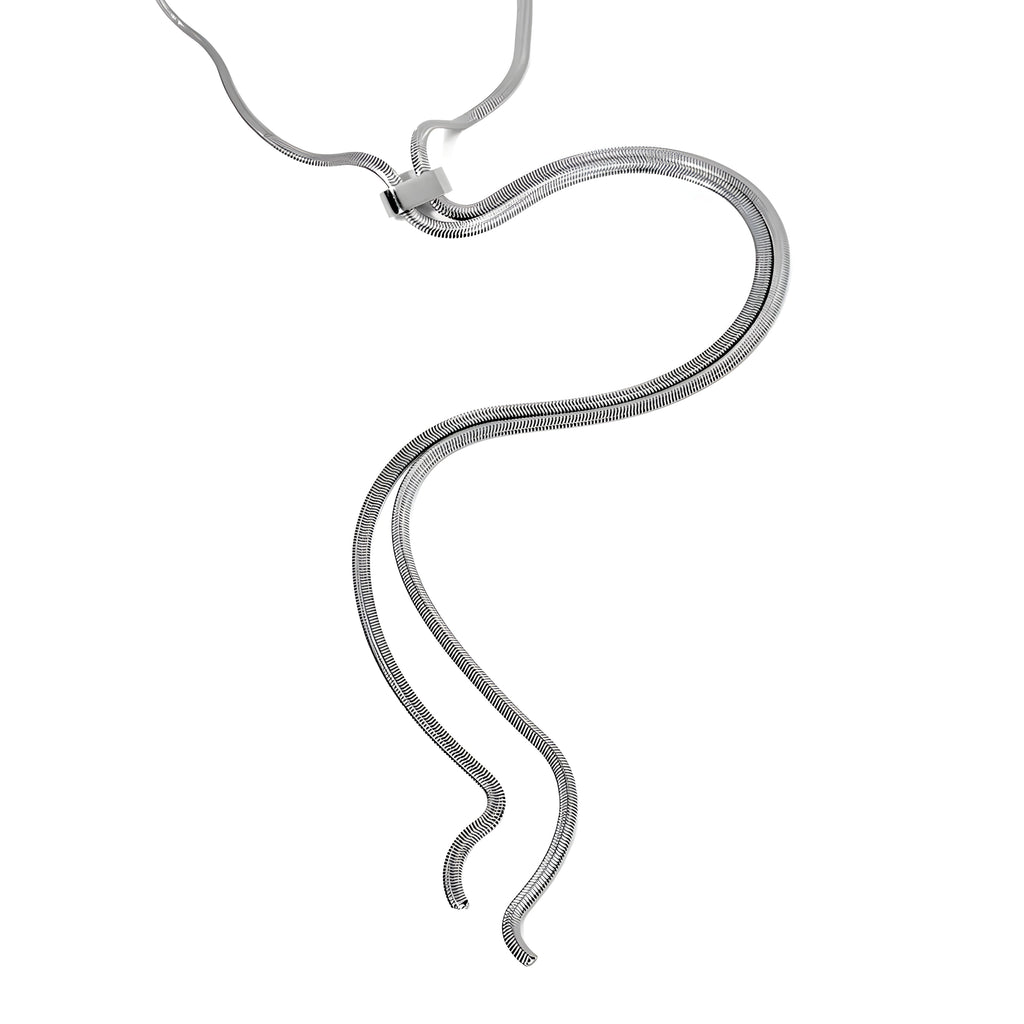 Collana acciaio placcato oro PVD "SHARON", Collana Lunga Necklaces km5m85-r3.myshopify.com